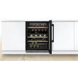 Bosch Wine Cooler KUW21AHG0 Series 6 Energy efficiency class G Built-in Bottles capacity 44 Black