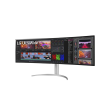 LG 49WQ95C-W 49“ UltraWide Curved LED Monitor 5120x1440/400cd/m2/5ms/ HDMI USB Type C Display Port