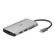 D-Link 8-in-1 USB-C Hub with HDMI/Ethernet/Card Reader/Power Delivery DUB-M810	 0.15 m