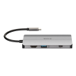 D-Link 8-in-1 USB-C Hub with HDMI/Ethernet/Card Reader/Power Delivery DUB-M810	 0.15 m