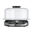 TEFAL Food Steamer VC204810Ultracompact Black 800 W Capacity 9 L Number of baskets 3