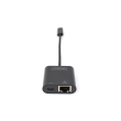 Digitus USB-Type-C Gigabit Ethernet Adapter + PD with power delivery function DN-3027	 Black