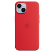 Apple 14 Silicone Case with MagSafe Red