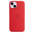 Apple 14 Silicone Case with MagSafe Red