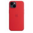 Apple 14 Silicone Case with MagSafe Red