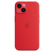 Apple 14 Silicone Case with MagSafe Red