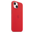 Apple 14 Silicone Case with MagSafe Red