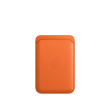 Apple iPhone Leather Wallet with MagSafe Orange