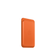 Apple iPhone Leather Wallet with MagSafe Orange