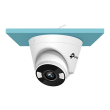 TP-LINK VIGI 4MP Full-Color Wi-Fi Turret Network Camera VIGI C440-W Dome 4 MP 4 mm H.265+/H.265/H.26