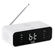 Adler Alarm Clock with Wireless Charger AD 1192W	 AUX in