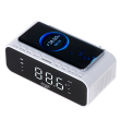 Adler Alarm Clock with Wireless Charger AD 1192W	 AUX in
