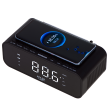 Adler Alarm Clock with Wireless Charger AD 1192B AUX in