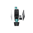 Deepcool MID TOWER CASE (without fans)  CC560 Side window