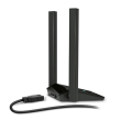 AX1800 Dual Antennas High Gain Wireless USB Adapter | Archer TX20U Plus | 802.11ax | 574+1201 Mbit/s