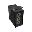 Corsair Tempered Glass PC Case iCUE 4000D RGB AIRFLOW Side window