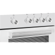 Simfer | Cooker | 4401SGRBB.1 | Hob type Gas | Oven type Gas | White | Width 50 cm | Depth 55 cm | 4