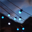 Twinkly Festoon Smart LED Lights 20 RGB (Multicolor) G45 bulbs