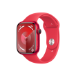 Apple Watch Series 9 GPS 45mm (PRODUCT) RED Aluminium Case with (PRODUCT) RED Sport Band - S/M Apple