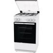Gorenje Cooker GG5A13WJ Hob type  Gas Oven type Gas White Width 50 cm Depth 59.4 cm 70 L