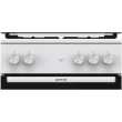 Gorenje Cooker GG5A13WJ Hob type  Gas Oven type Gas White Width 50 cm Depth 59.4 cm 70 L
