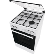 Gorenje Cooker GG5A13WJ Hob type  Gas Oven type Gas White Width 50 cm Depth 59.4 cm 70 L
