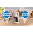 Bosch Coffee Maker | TKA2M111 MyMoment | Drip | 1200 W | White