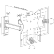 Goobay Wall mount 49714 FULLMOTION (S) TV wall mount Basic " Tilt