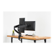 Digitus Desk Mount Universal Dual Monitor Mount with Gas Spring and Clamp Mount Swivel