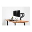 Digitus Desk Mount Universal Dual Monitor Mount with Gas Spring and Clamp Mount Swivel