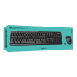 Logitech MK270 | Keyboard and Mouse Set | Wireless | US | Black