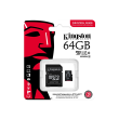 Kingston UHS-I | 64 GB | microSDHC/SDXC Industrial Card | Flash memory class Class 10
