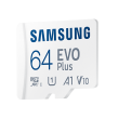 Samsung | MicroSD Card | EVO Plus | 64 GB | microSDXC Memory Card | Flash memory class U1