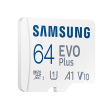 Samsung | MicroSD Card | EVO Plus | 64 GB | microSDXC Memory Card | Flash memory class U1