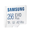 Samsung | MicroSD Card | EVO Plus | 256 GB | microSDXC Memory Card | Flash memory class U3