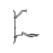Digitus Sit-Stand Workstation Wall Single Mount