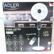 SALE OUT.  Adler AD 7328 Fan 40cm/16" - stand with remote control