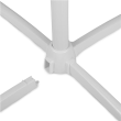 Tristar | VE-5755 | Stand Fan | White | Diameter 40 cm | Number of speeds 3 | Oscillation | No