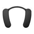 Sony Wireless Neckband Speaker | HT-AN7 Bravia Theatre U | Waterproof | Bluetooth | Black | Portable