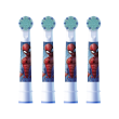 Oral-B Replacement Toothbrush Heads | EB10 4 refill Spiderman | Heads | For kids | Number of brush h