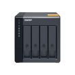 QNAP High-performance Desktop SATA 6Gbps JBOD Storage Enclosure TL-D400S Black