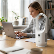 Adler Bladeless Rechargeable Fan AD 7343 Desk Fan