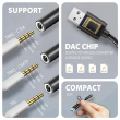 AXAGON ADA-HA USB-A Hi-Res DAC audio adapter