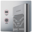 AXAGON USB-C 20Gbps Dual M.2 NVMe SSD CLONE MASTER Enclosure EEM2-20GD