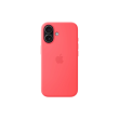 Apple iPhone 17 Silicone Case with MagSafe – Bright Guava Apple