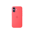 Apple iPhone 17 Silicone Case with MagSafe – Bright Guava Apple