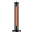 Mill CBOC20FLOOR Oscilliating Infrared Outdoor Heater, 2000 W, Black Mill