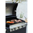 Barbecook Gas Barbecue with Side Burner Spring 3212, 133 x 58 x 115 cm BC-GAS-2003