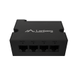 Lanberg Switch PoE Extender 1xIn 3xOut Gigabit Ethernet Din Rail BT 90W metal clips DIN-GE4-BT-90W