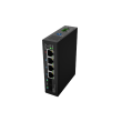 Lanberg Switch Light IndustrialPoE 1xBT 3xAT 2xSFP Din Unmanagment Gigabit Ethernet ILGE-4P-2S-90 Unmanaged